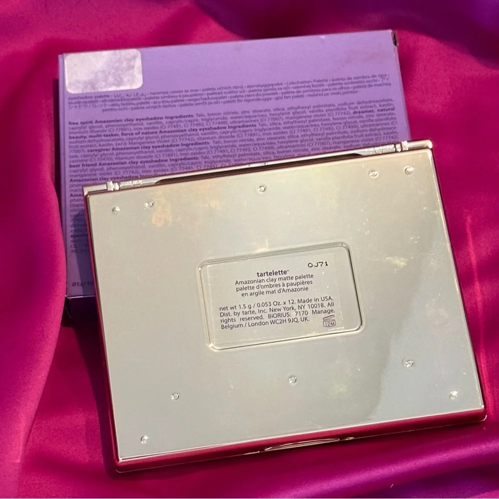 Tartelette Amazonian Clay Matte Palette with Free Gift